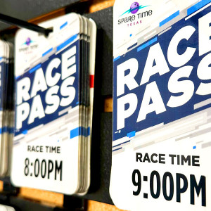 Go Kart Race Passes at Spare Time Texas