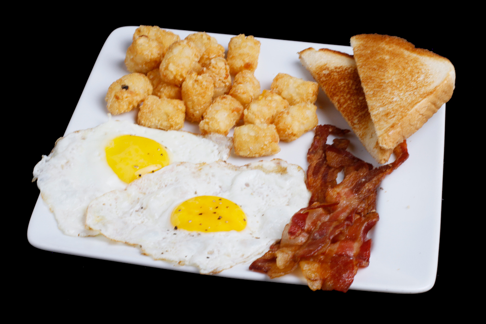 two egg breakfast